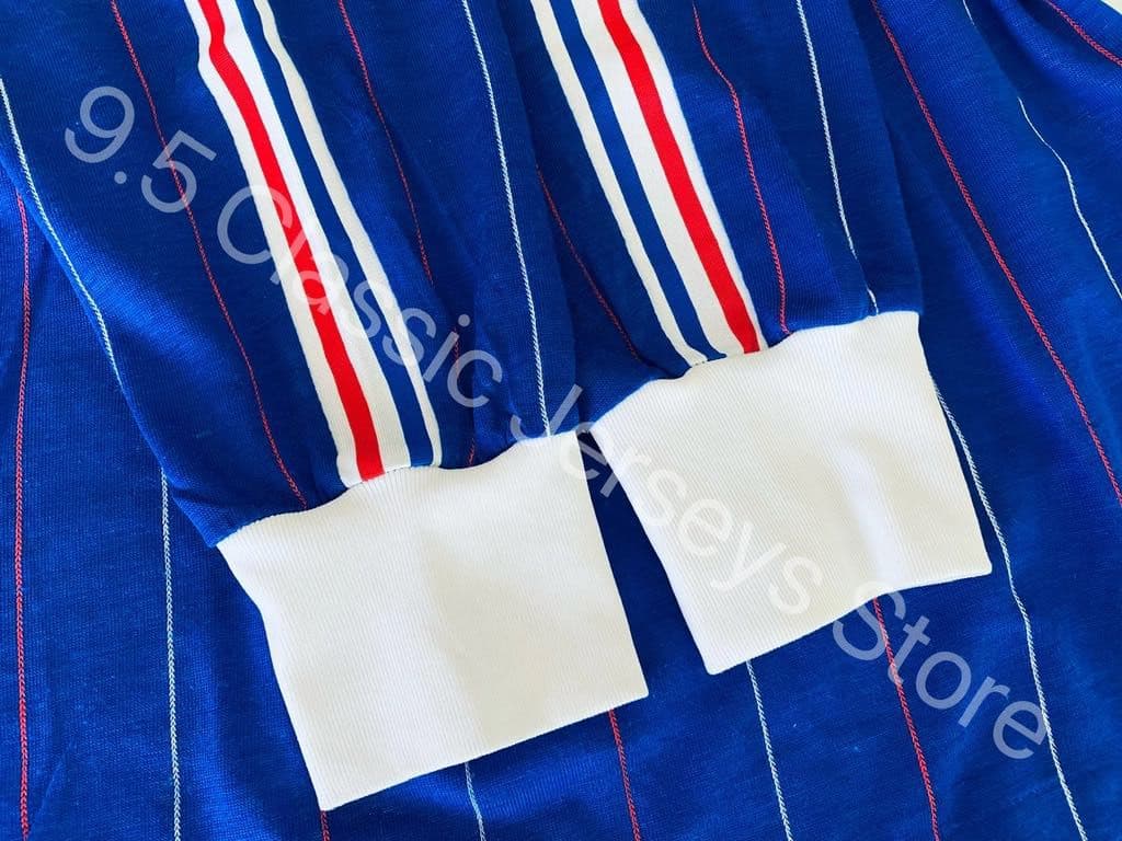 80/82 フランス代表 ホーム ユニフォーム 長袖