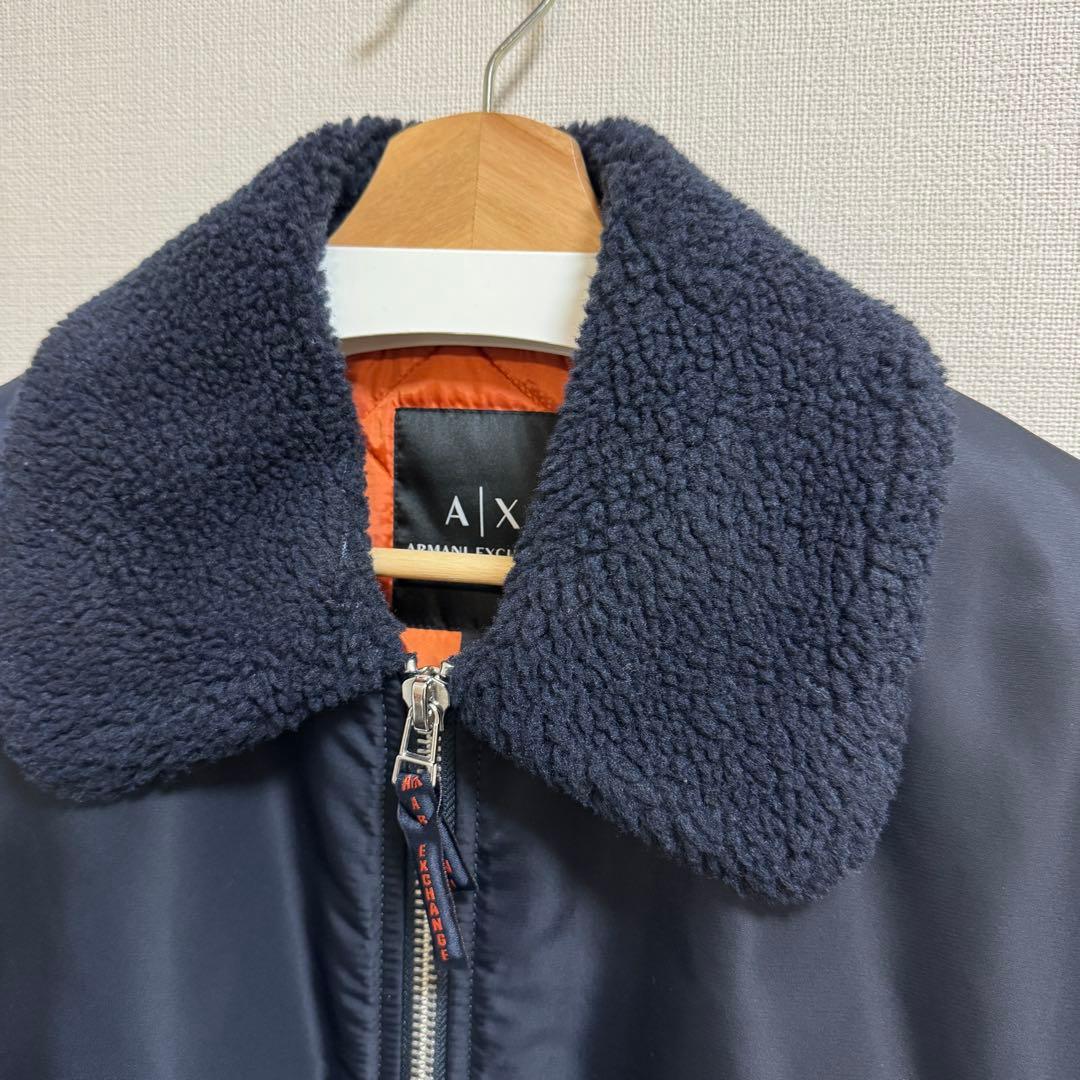 Armani Exchange ネイビー MA-1ジャケット　Mサイズ