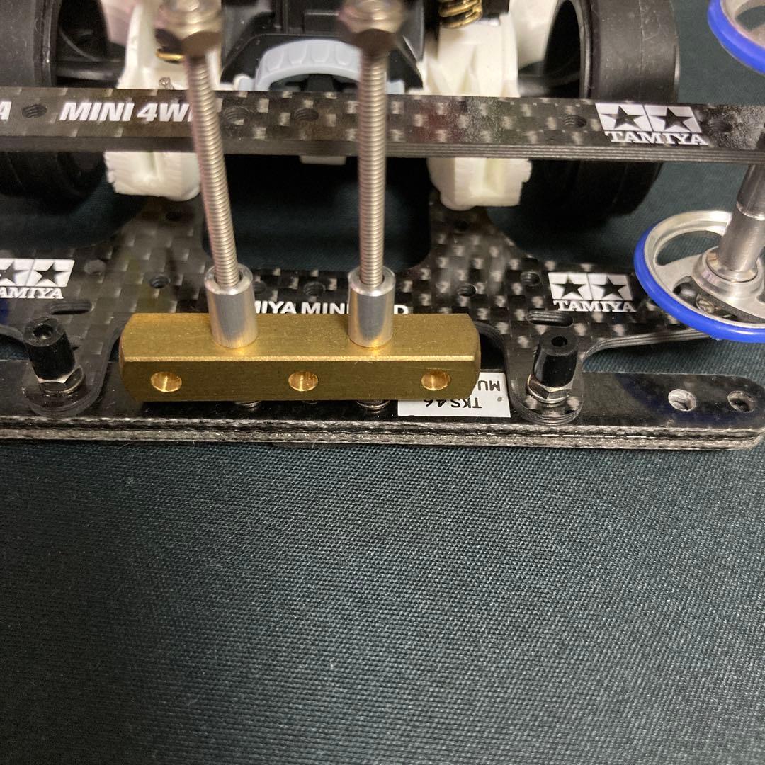 ミニ四駆 ブラックグラスホッパー2 MAシャーシ カーボンパーツ 脱脂済