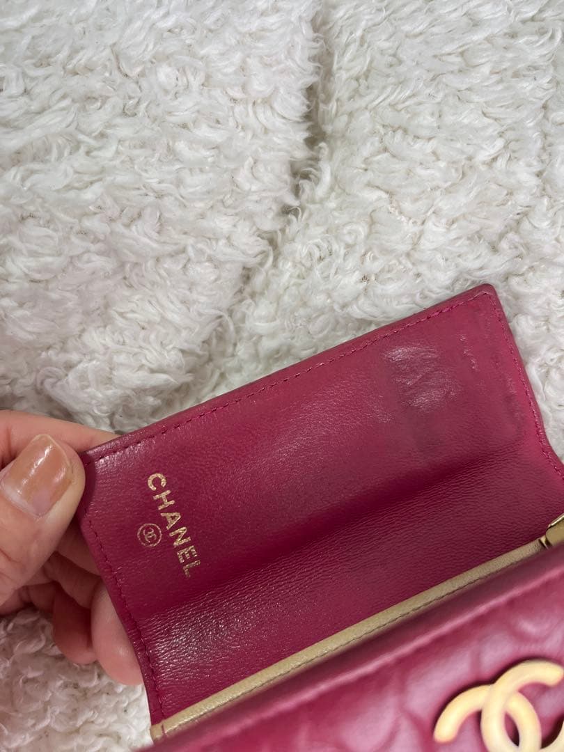 値下げ CHANEL シャネル カメリア キーケース 6連フック - メルカリ