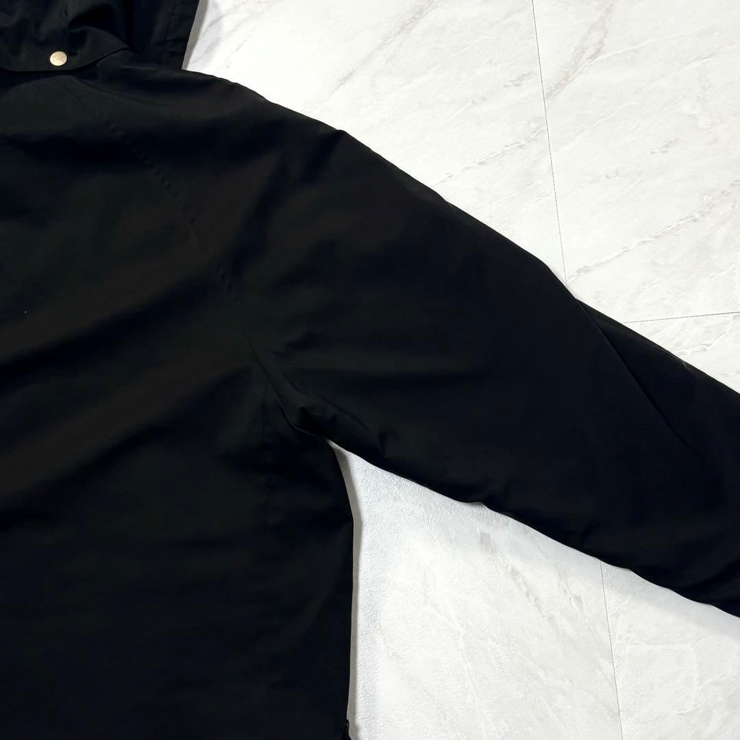 バーバリーロンドン ステンカラーコート フード取り外し可能 USA製 Lサイズ