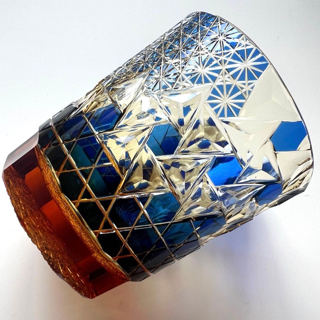 し*ん様 但野硝子 江戸切子 但野英邦 ロックグラス