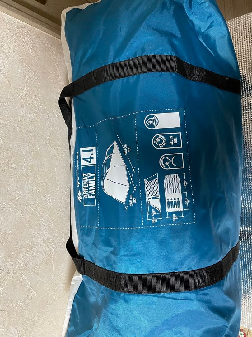 デカトロン　4人用　テント