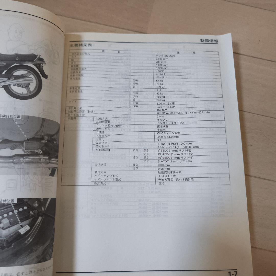 ホンダ サービスマニュアル CB125T