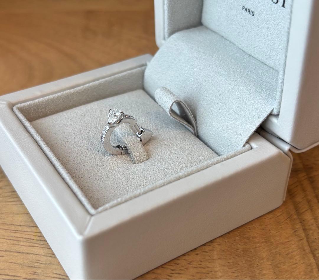 新品＊REPOSSI Serti sur Vide ピアス K18 WG