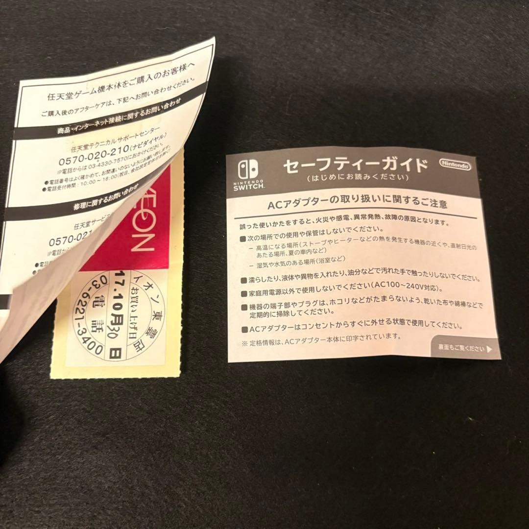 Nintendo Switch 本体 純正ケース ニンテンドースイッチ