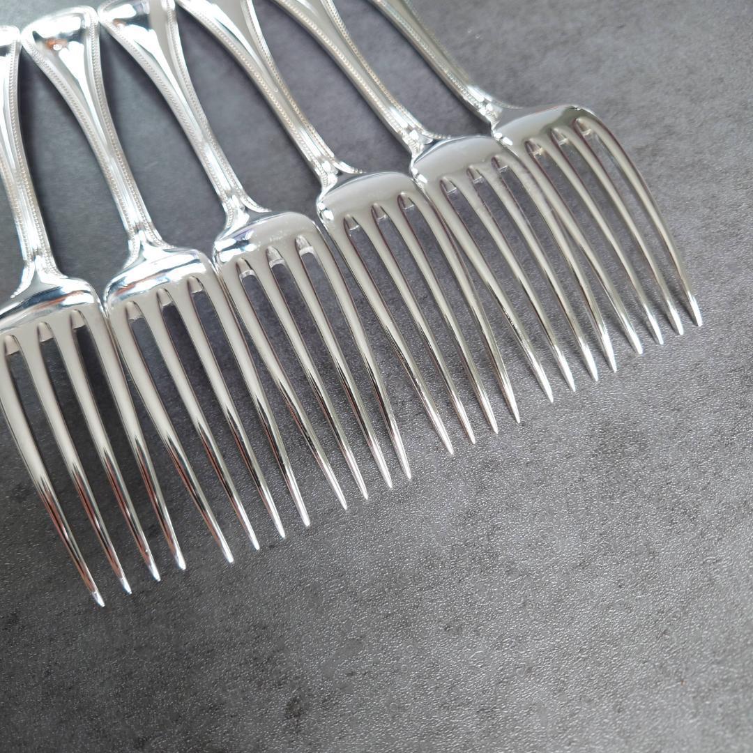 美品 クリストフル パール テーブルフォーク 6点 - メルカリ