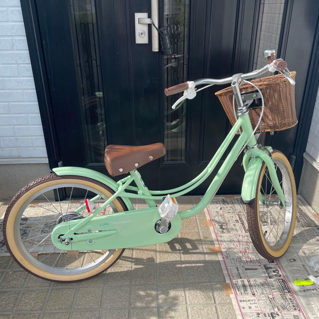 直接引渡！！Little Teorique 子供用自転車 ミントグリーン