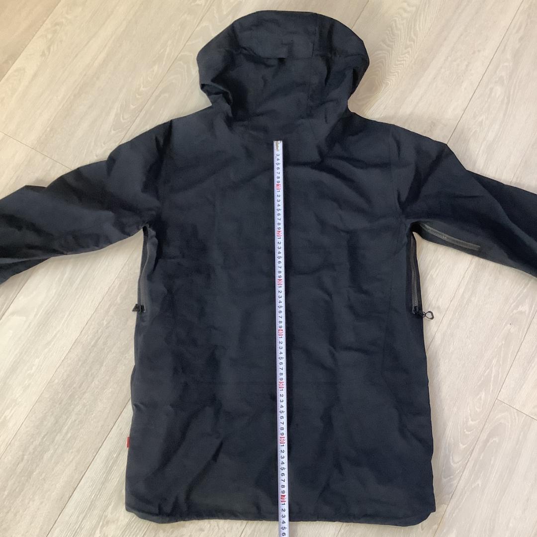 048ボルコムVOLCOM黒メンズスノーボードシェルジャケットウエアーウェアー