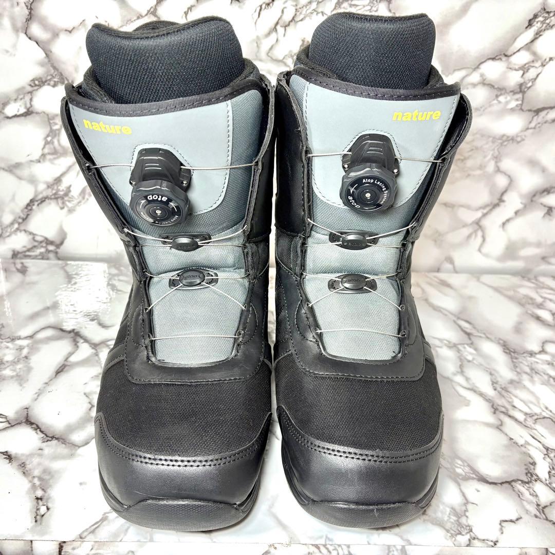 美品 エアボーン nature スノーボードブーツ BOA 27.5㎝