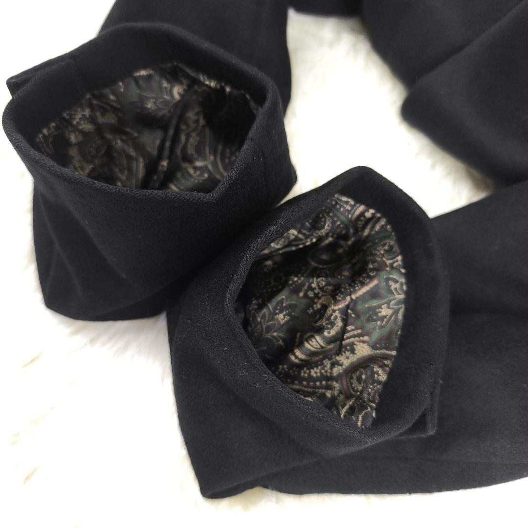 ✨極美品✨ ロロピアーナ チェスターコート カシミア100％ ダブル 黒