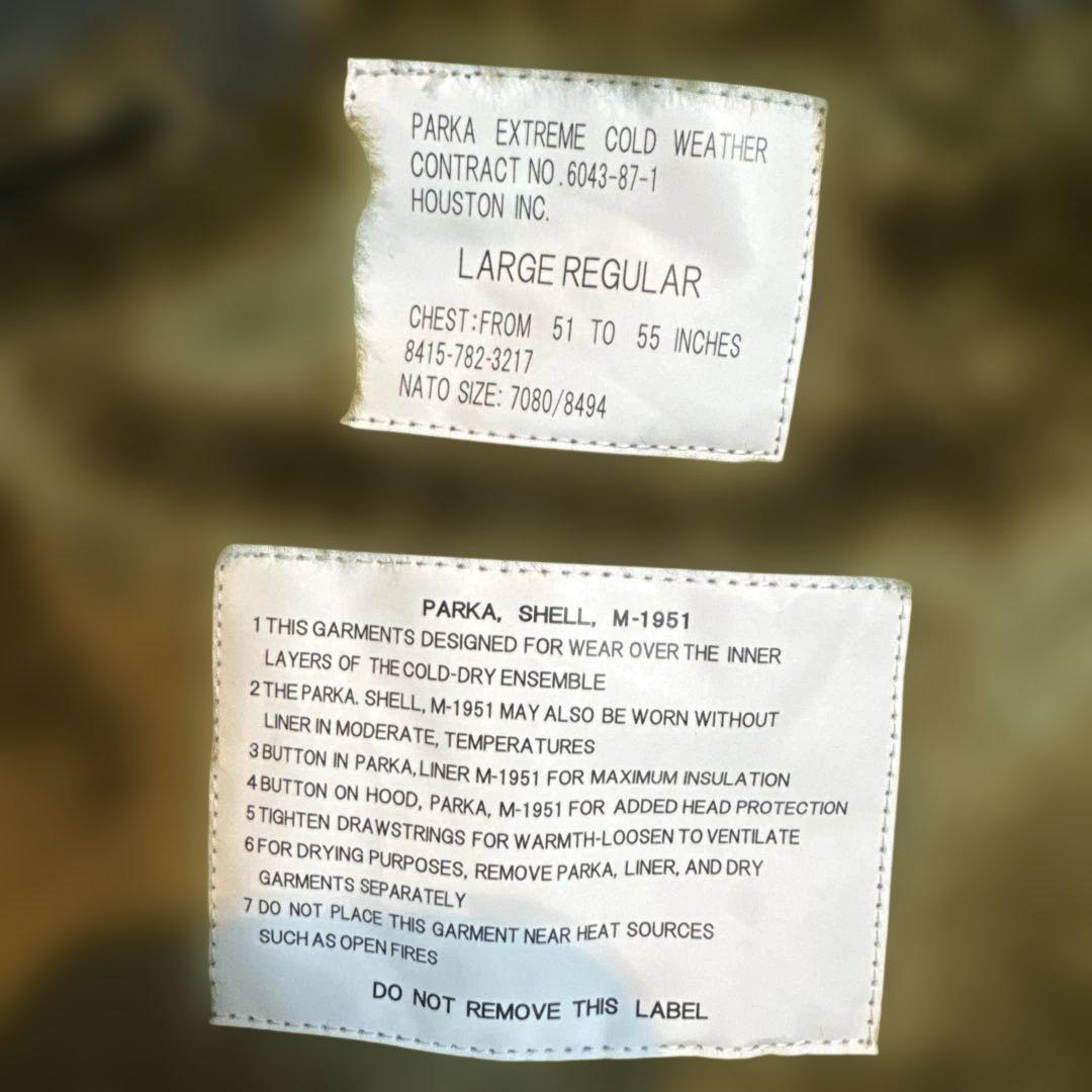 HOUSTON 米軍M-51モッズコート　5409M 新品未使用