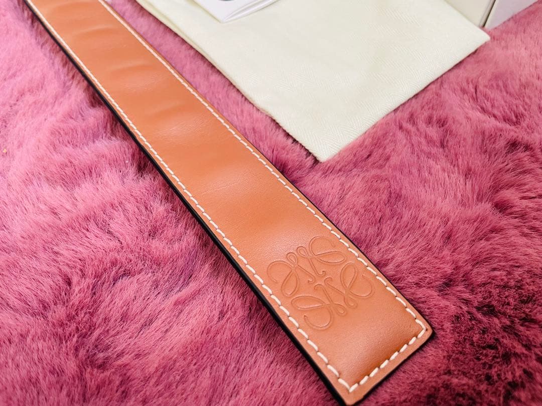 LOEWE ブラウンレザーバングル