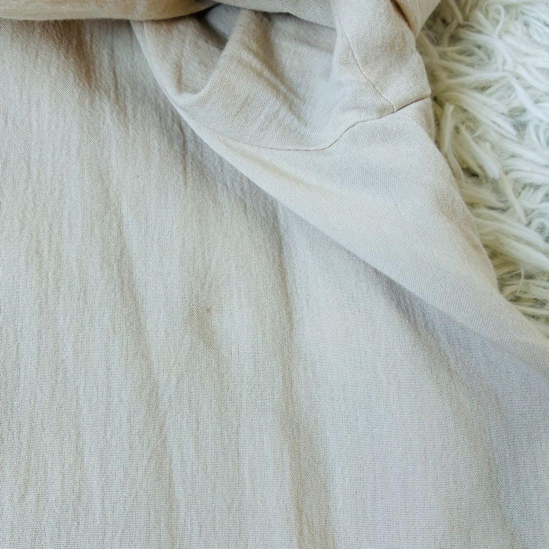 慈雨　コットン　コート　生成り　センソユニコ.