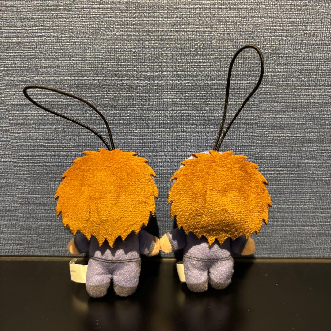 忍たま乱太郎 プライズ ほわぬい ぬいぐるみ マスコット 鉢屋 不破 2点