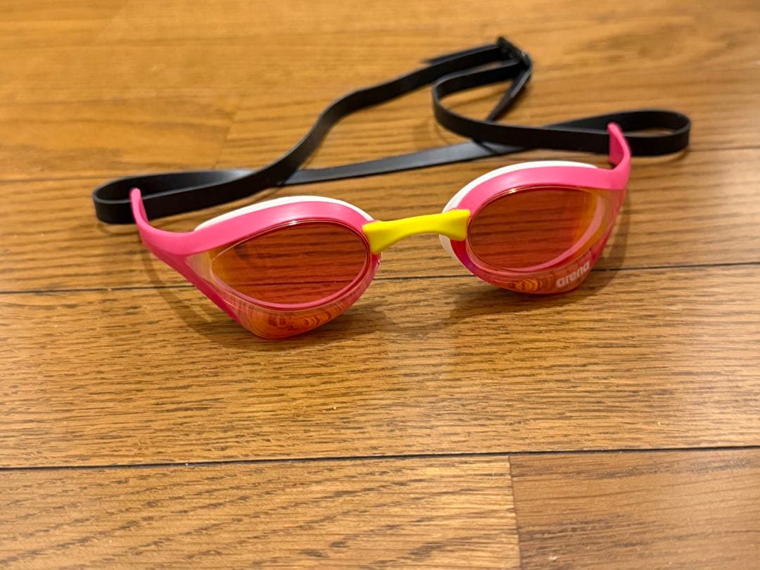 ミズノ　競泳水着　アリーナ　ゴーグル