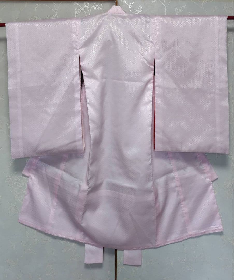 RK403アンティーク子供着物着丈98センチ裄丈46センチ3歳前後長襦袢付き綺麗