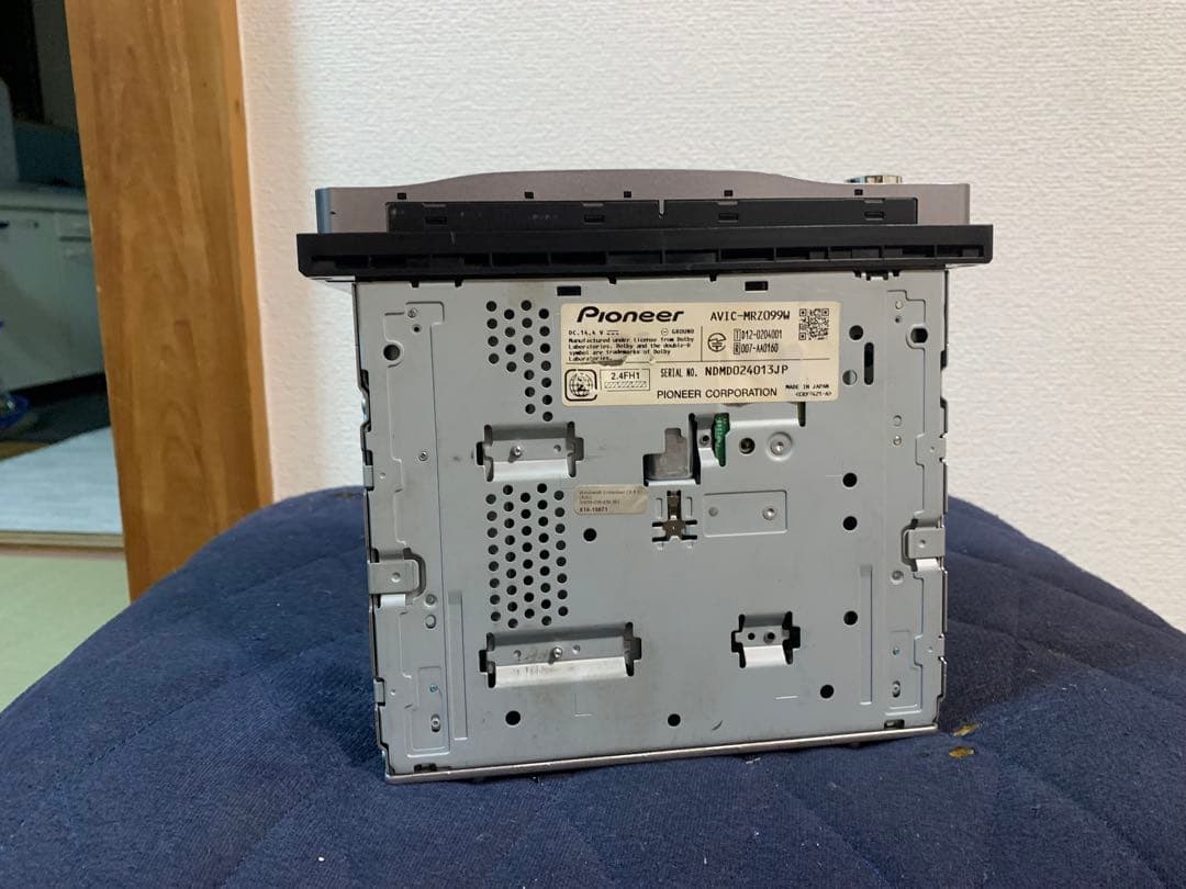 carrozzeria AVIC-MRZ099W 地図データ2017年版