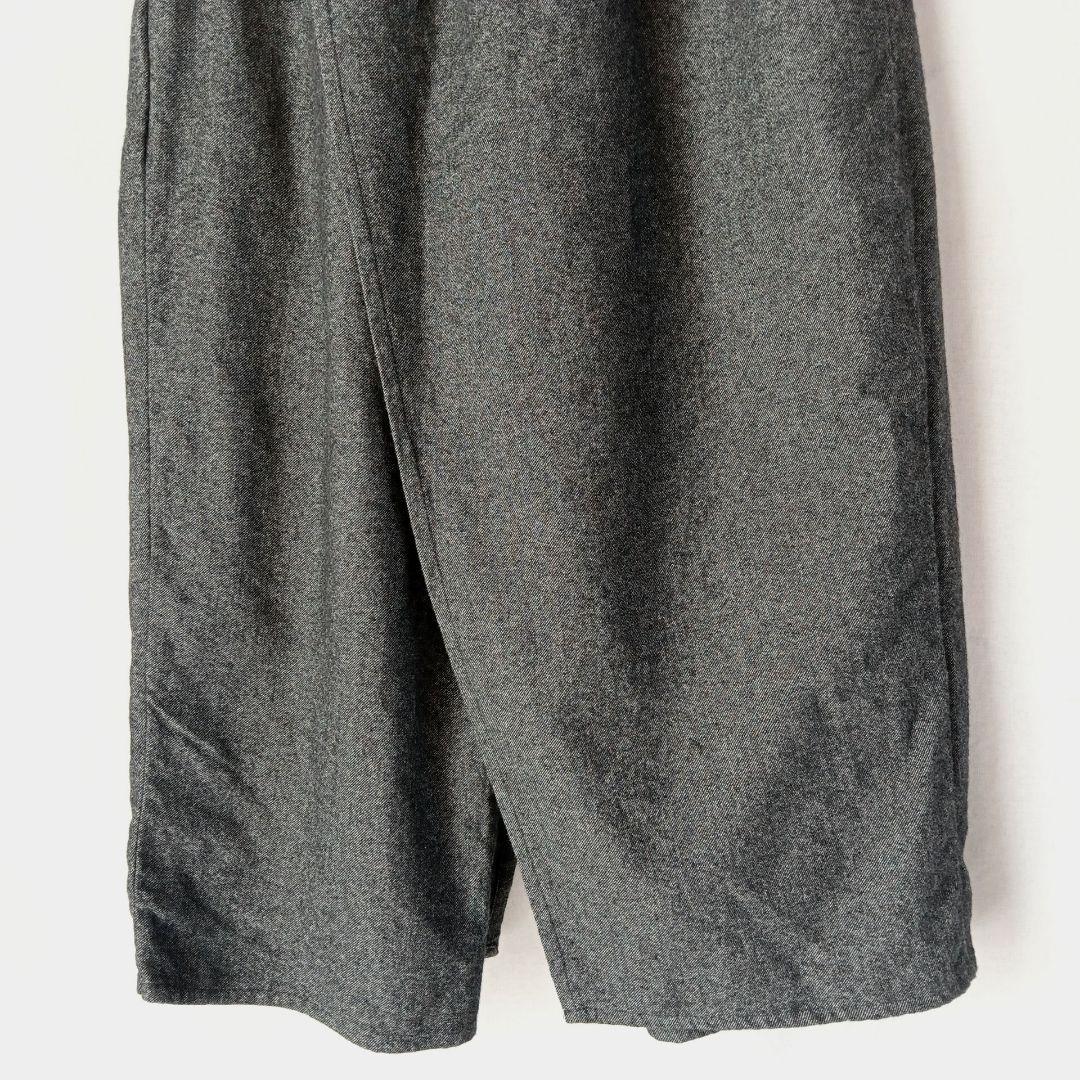 美品◇SOU・SOU 岡田縫工所 筒下 ラップパンツ グレー 日本製 ソウソウ