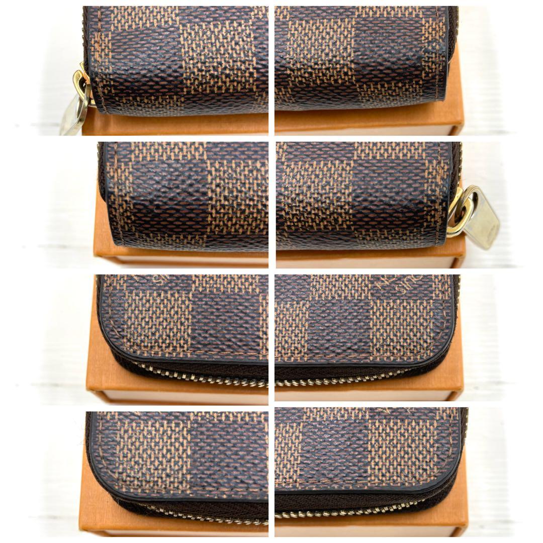 【極美品・新型】ルイヴィトン ジッピーウォレットダミエ エベヌ 長財布 箱付き