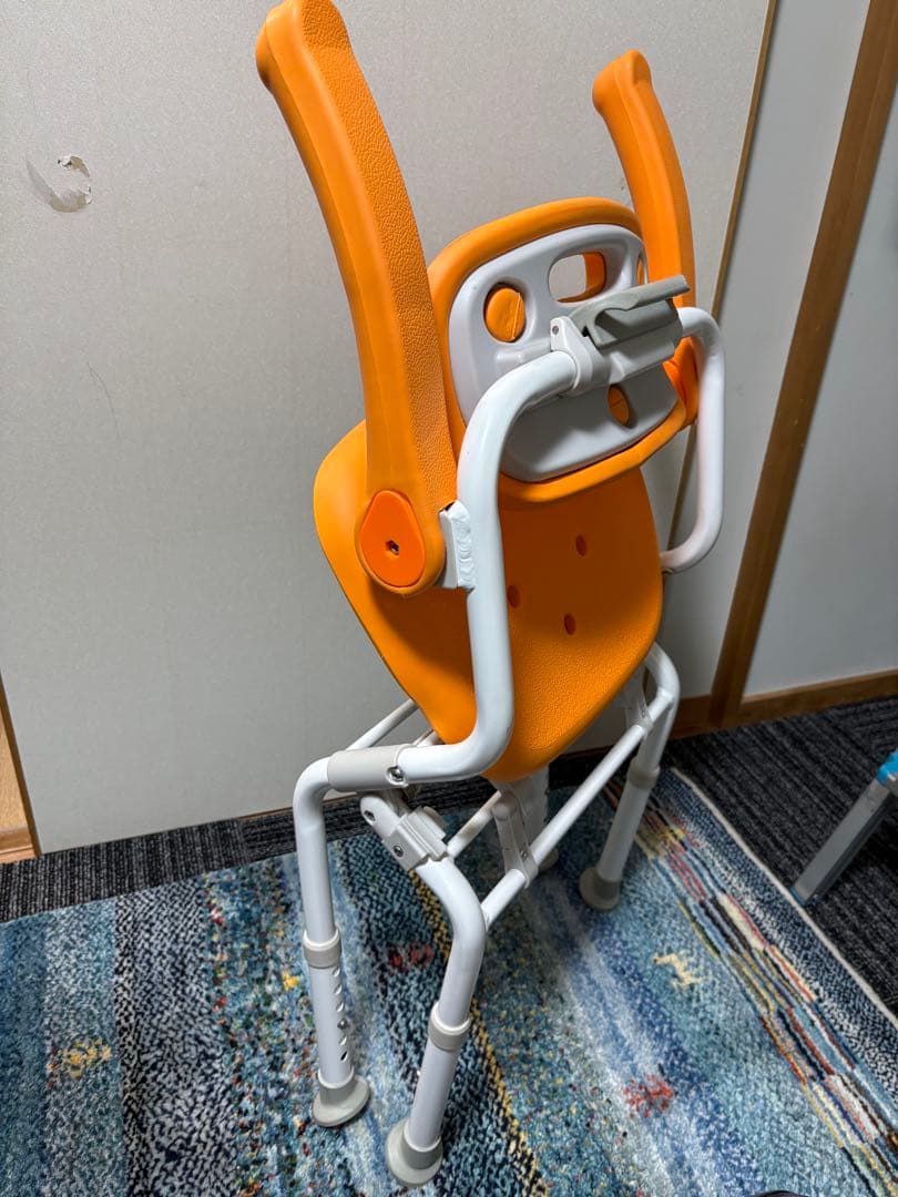 【未使用】シャワーチェアミドルSPワンタッチおりたたみN PN-L41821