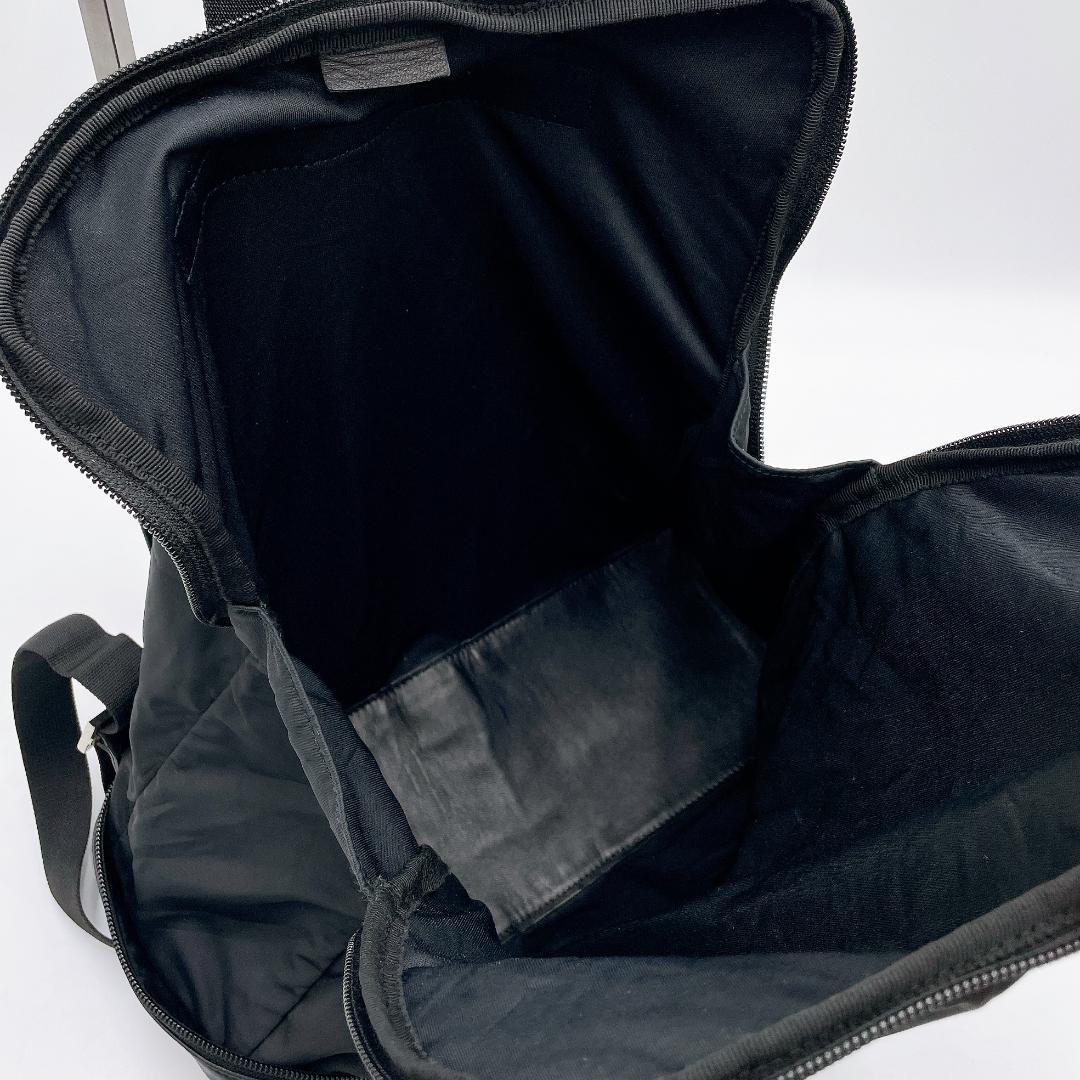 美品 GUCCI リュック 折り畳み トラベルバッグ ブラック f416