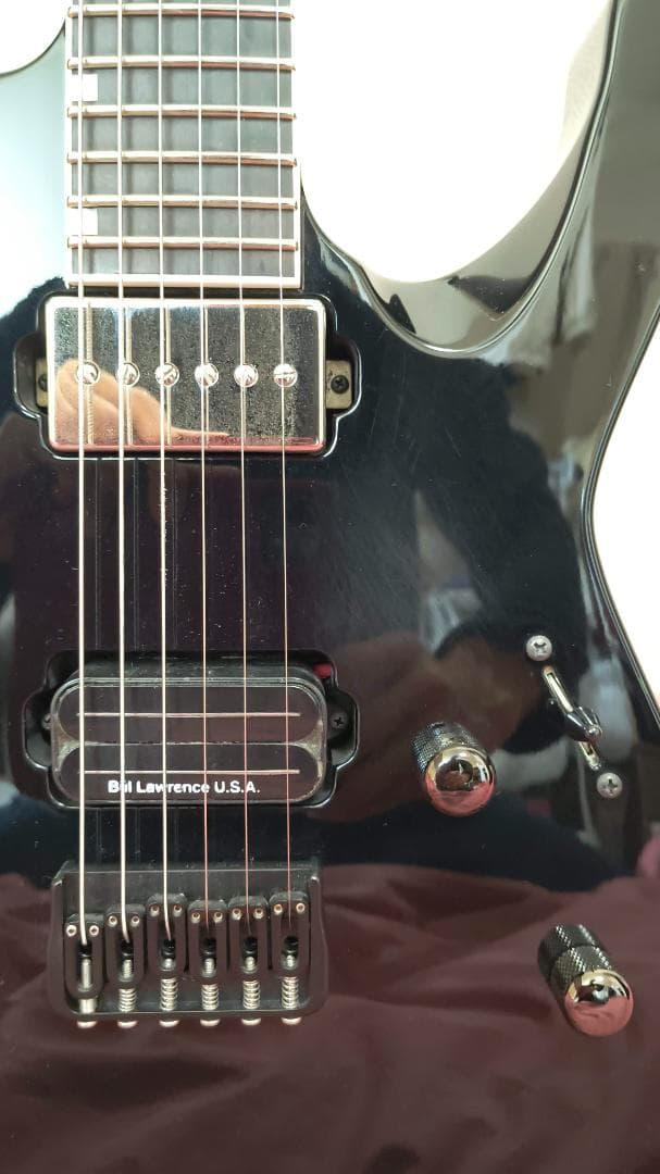 美品　ESP　M-II　CTM　NT/E#　BK　エレキギター　ギター