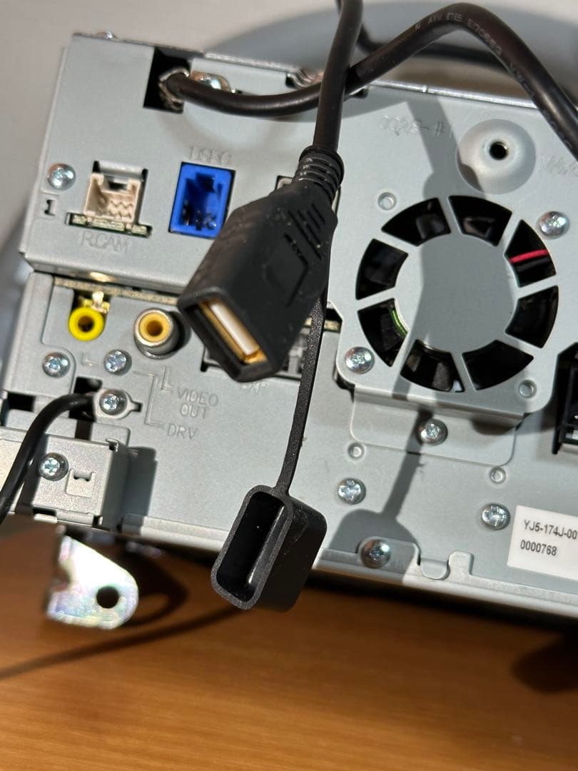 ダイハツ純正 ナビ NMZK-W68D 2017年地図 フル配線付 動作確認済