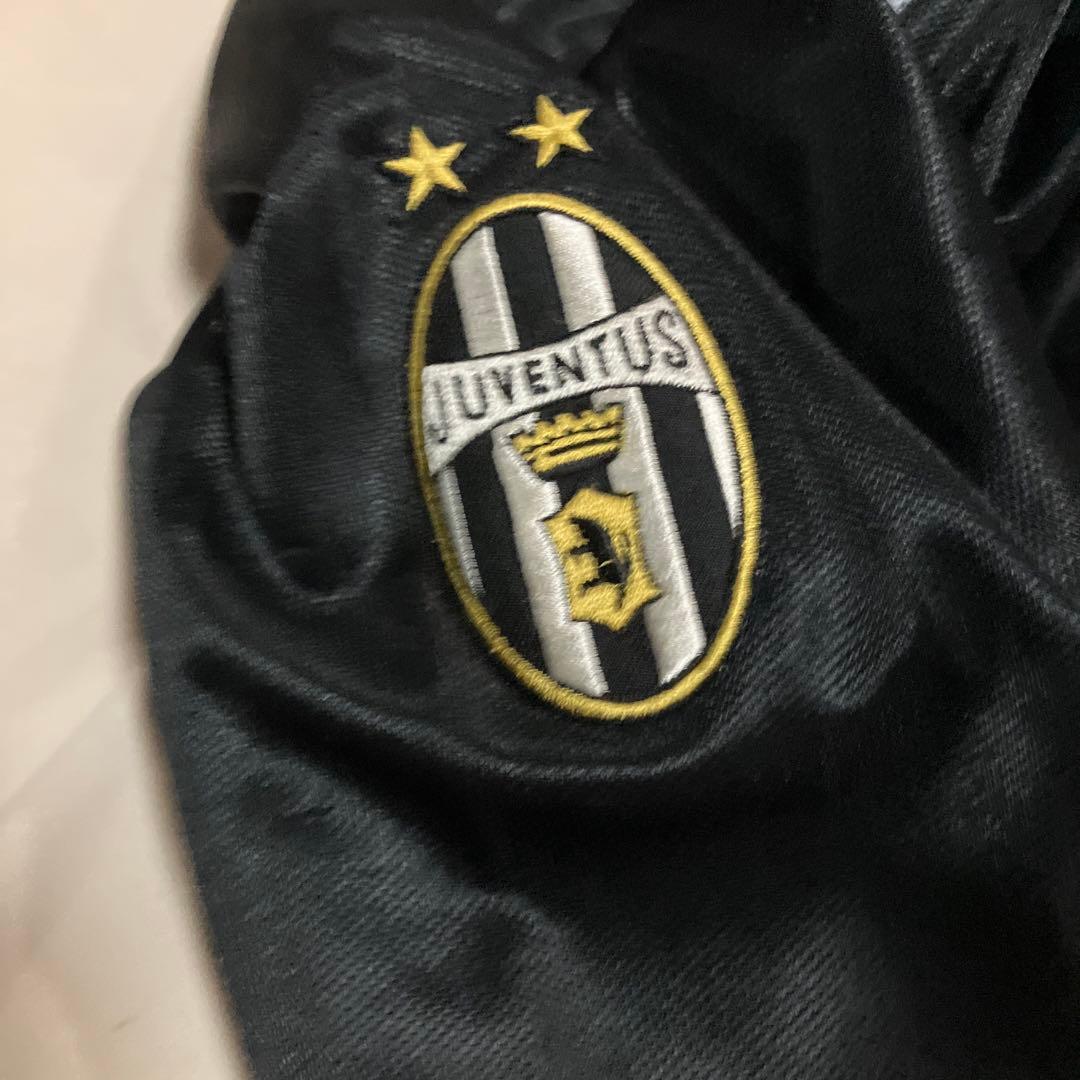 美品　ヴィンテージ　激レア　Kappa　ユベントスプラシャツ　XL 長袖　黒灰