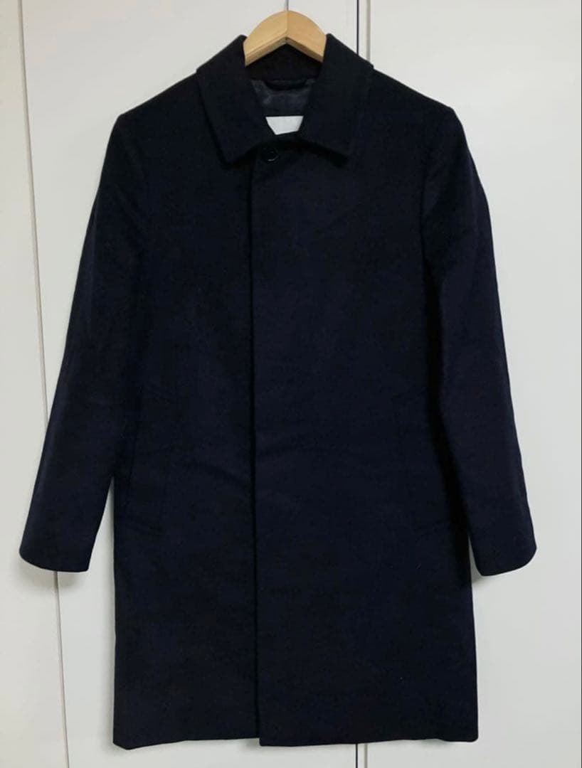 【36】MACKINTOSH PHILOSOPHY カシミヤ　ステンカラーコート