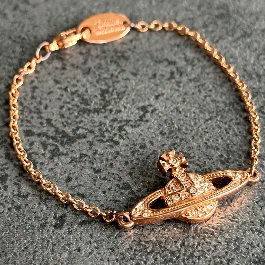 Vivienne Westwood オーブ ブレスレット ピンクゴールド