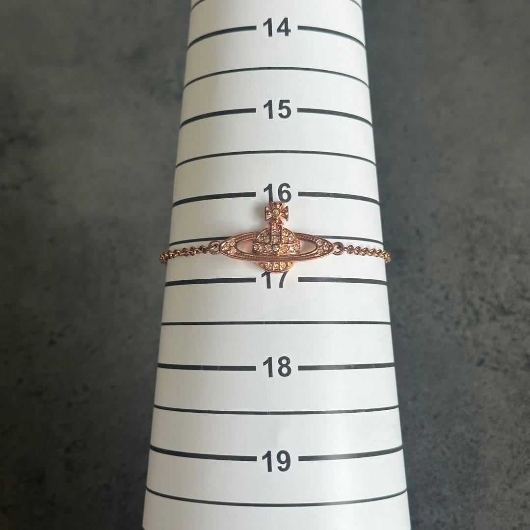 Vivienne Westwood オーブ ブレスレット ピンクゴールド