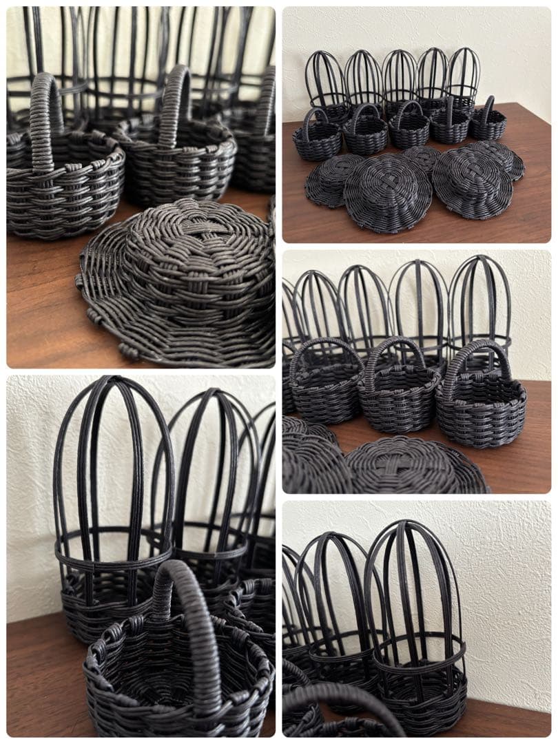 めい様ご確認用のページです。クラフトバンドミニバスケット