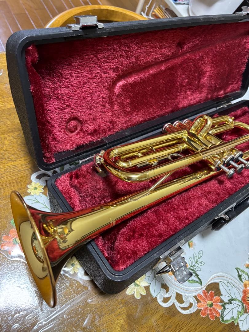 YAMAHA トランペット YTR-1335 マウスピース・ハードケース付き