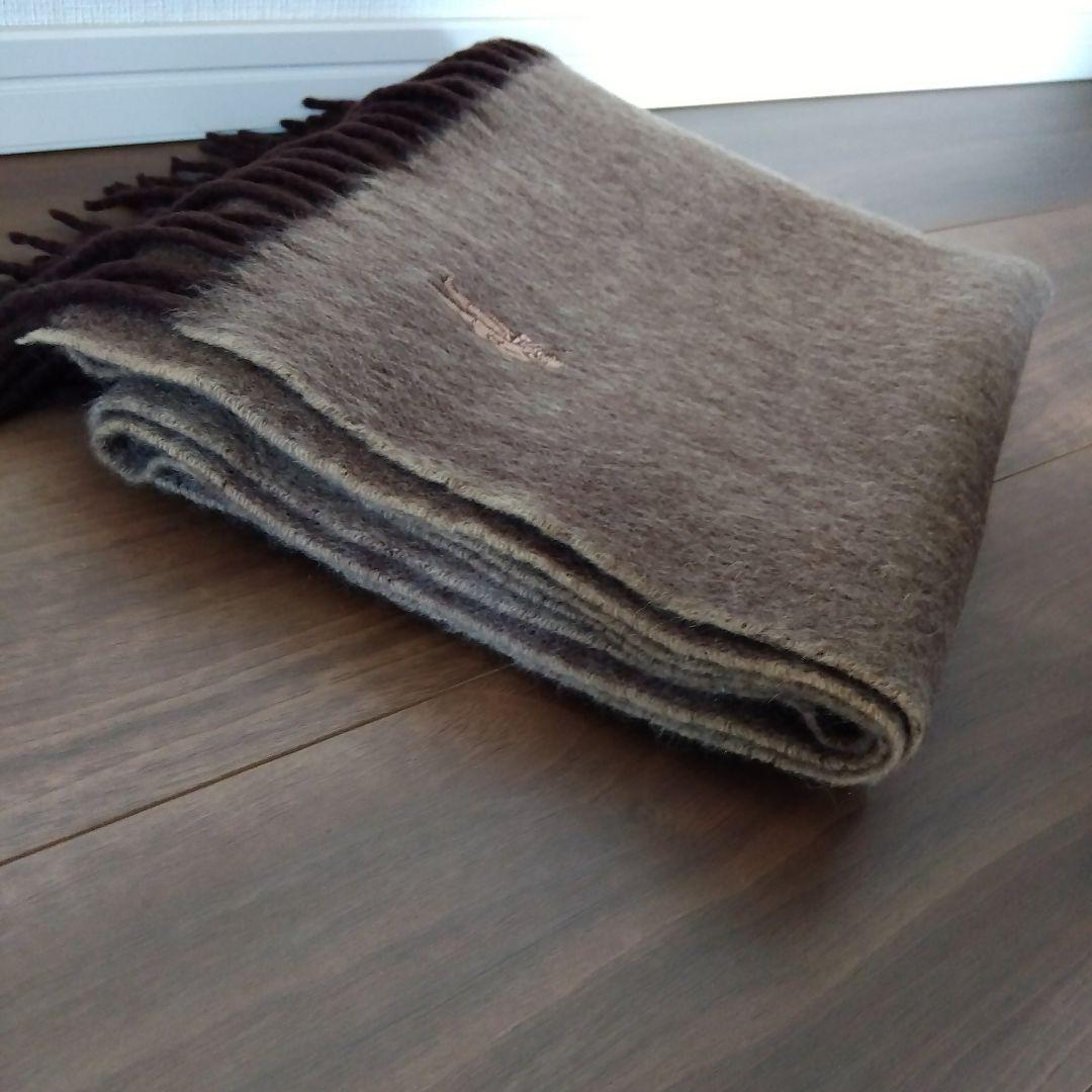 カシミヤマフラー　マッキントッシュロンドン　ブラウン