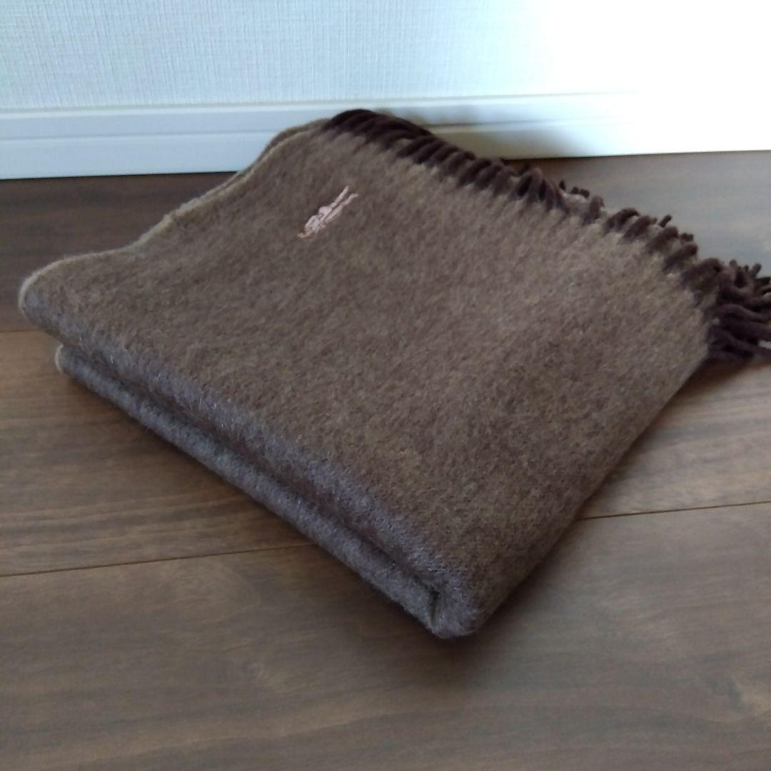 カシミヤマフラー　マッキントッシュロンドン　ブラウン