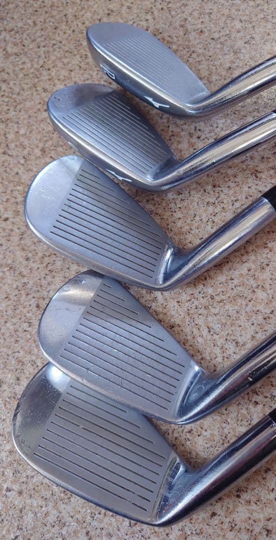 レア【クレイジーKBSシャフト】MIZUNO MP-57 アイアンセット 5本