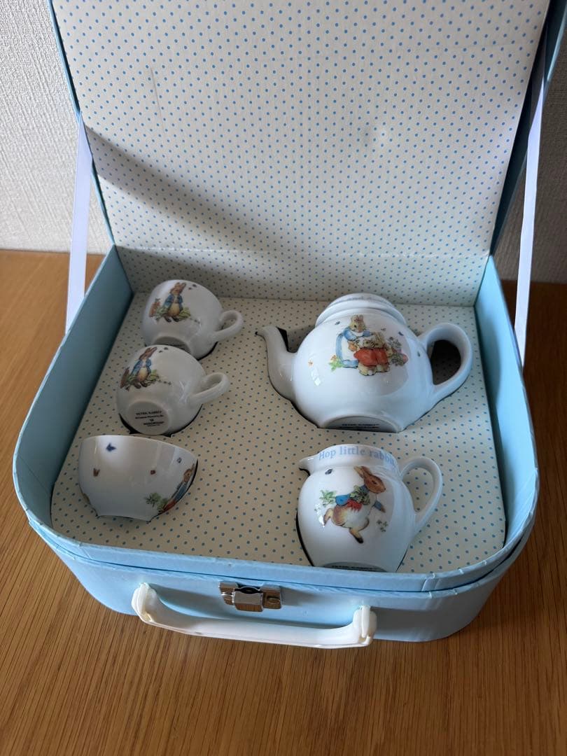 ★ウェッジウッド★　ピーターラビット チルドレンティーセット