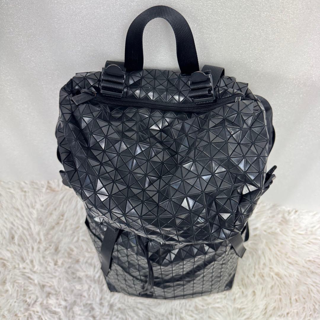 【人気】BAOBAO issey miyake リュック　バックパック　ブラック