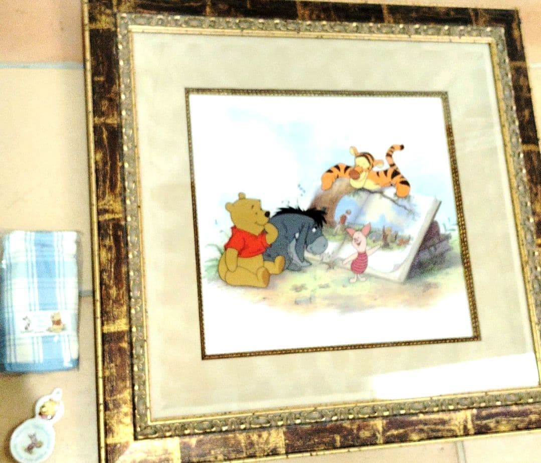 DISNEY ディズニー くまのプーさん セル画 豪華貴重 当時物