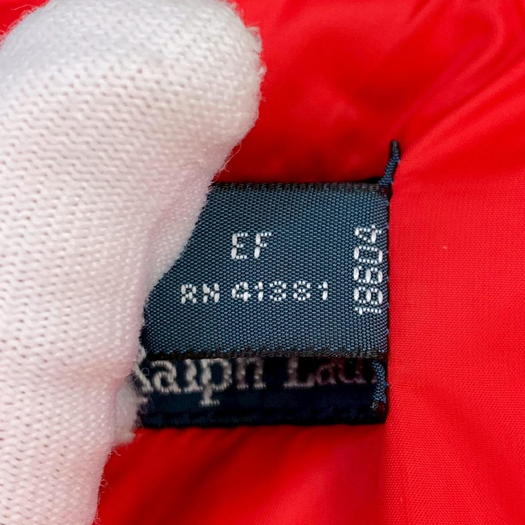 ポロラルフローレン 2WAY ダウンジャケット ビッグポニー 黒 M　D996