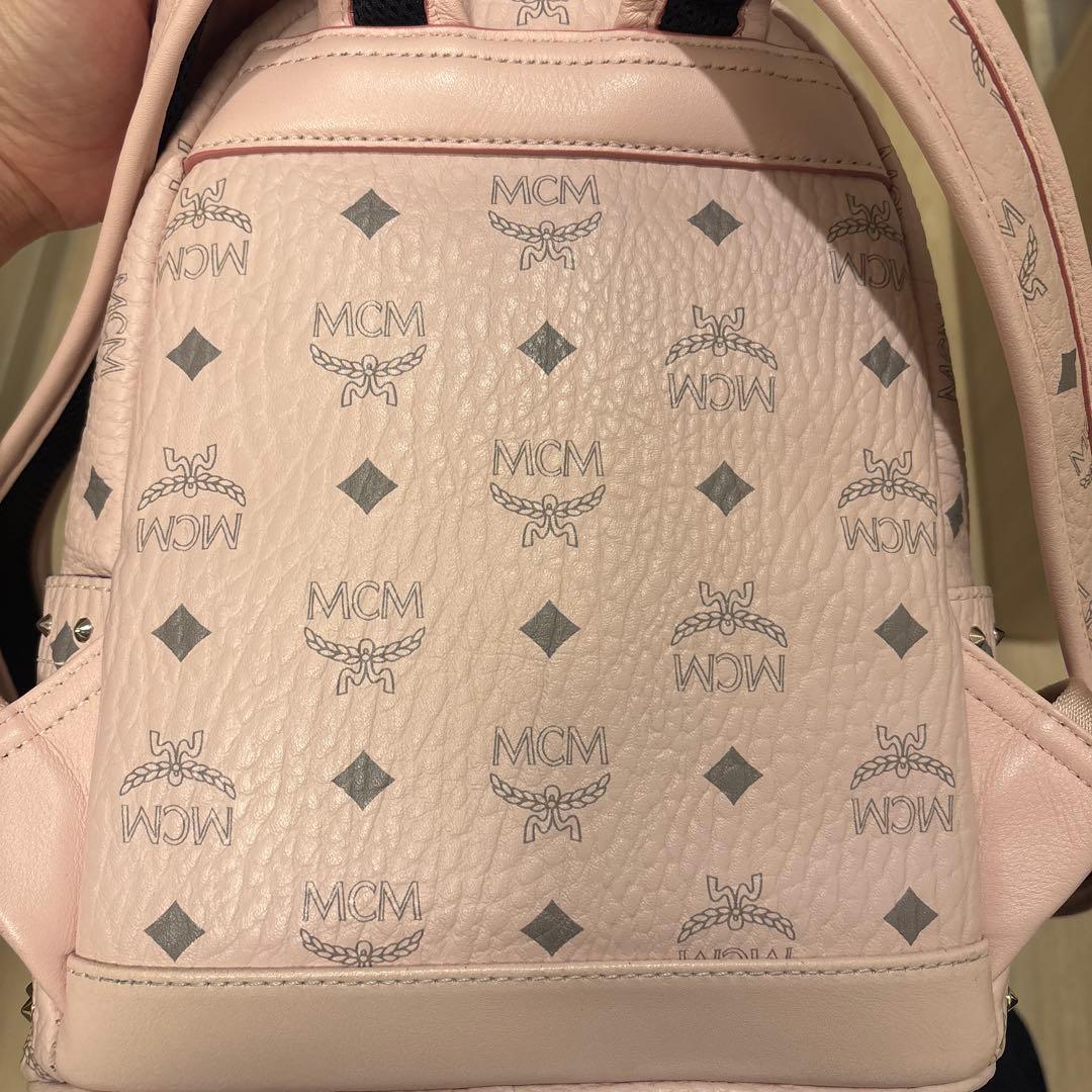 ⸝⸝꙳さん専用　MCM powder pink studs backpack