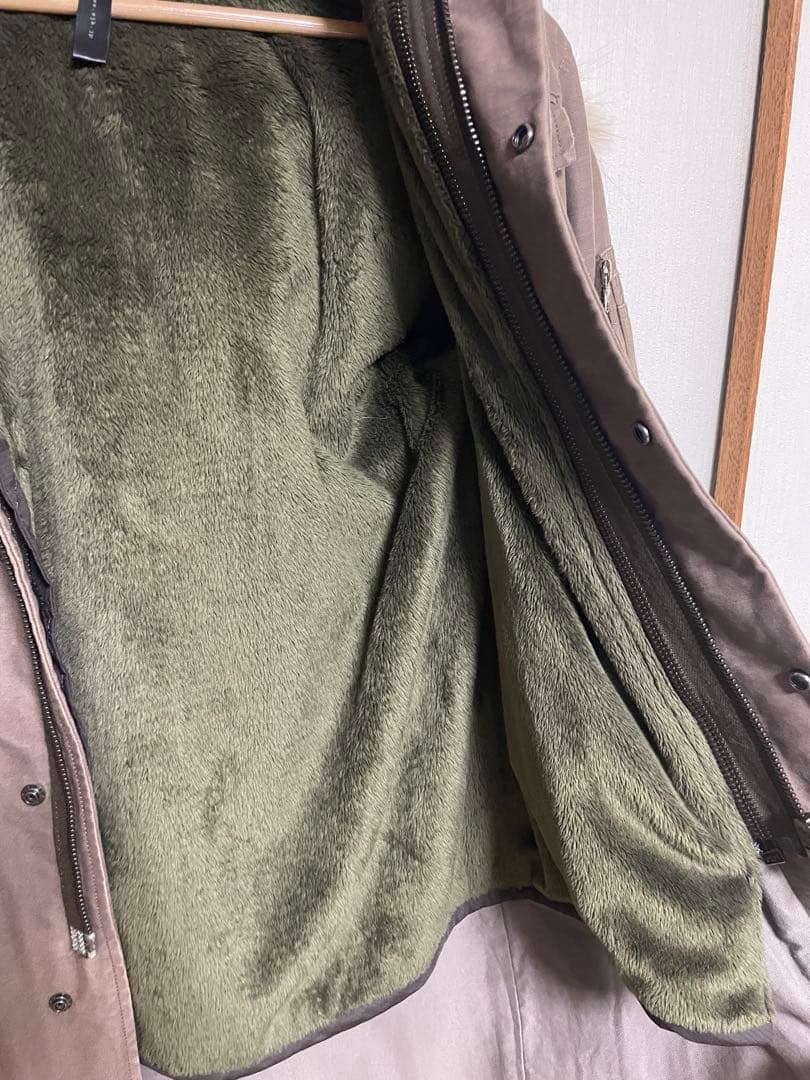 wjk M-52 モッズコート ミリタリー カーキ 日本製 コヨーテファー 美品