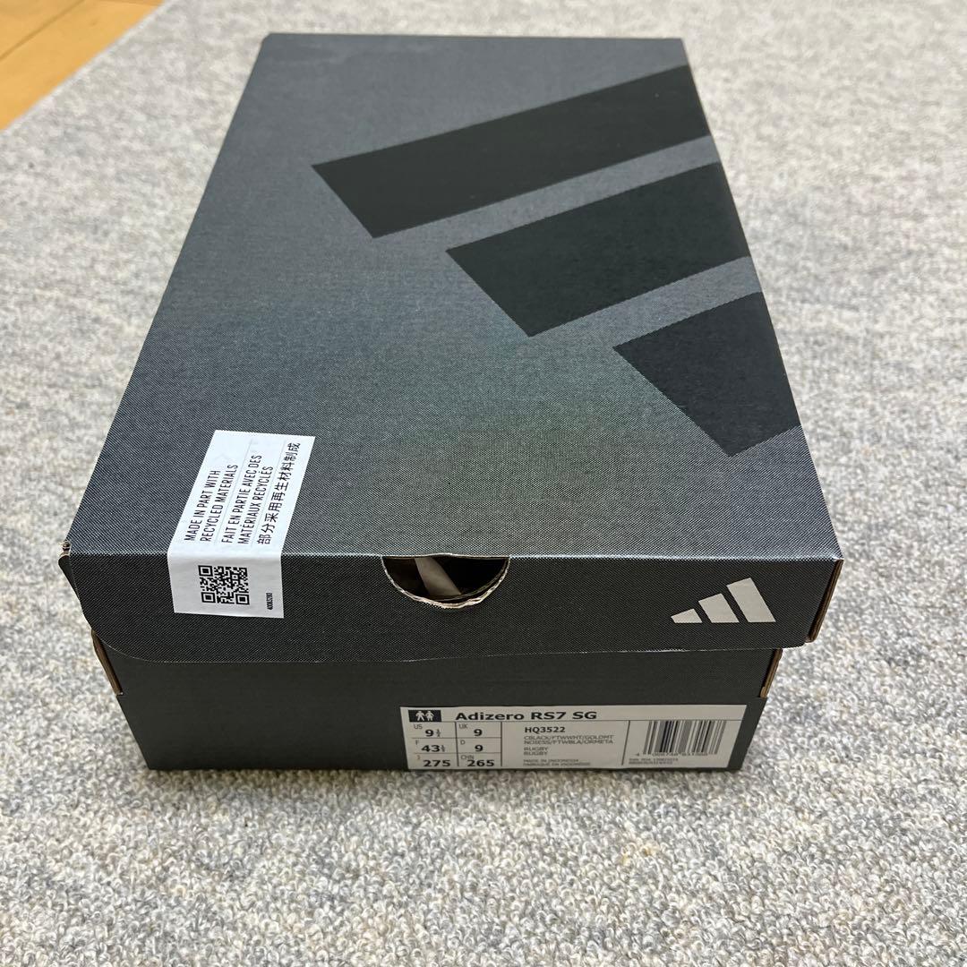 Adizero RS7 SG 27.5cm ラグビースパイク