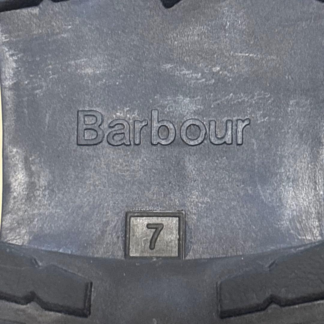 お買い得品 Barbourバブアー サイドゴア レインブーツ ネイビー UK7