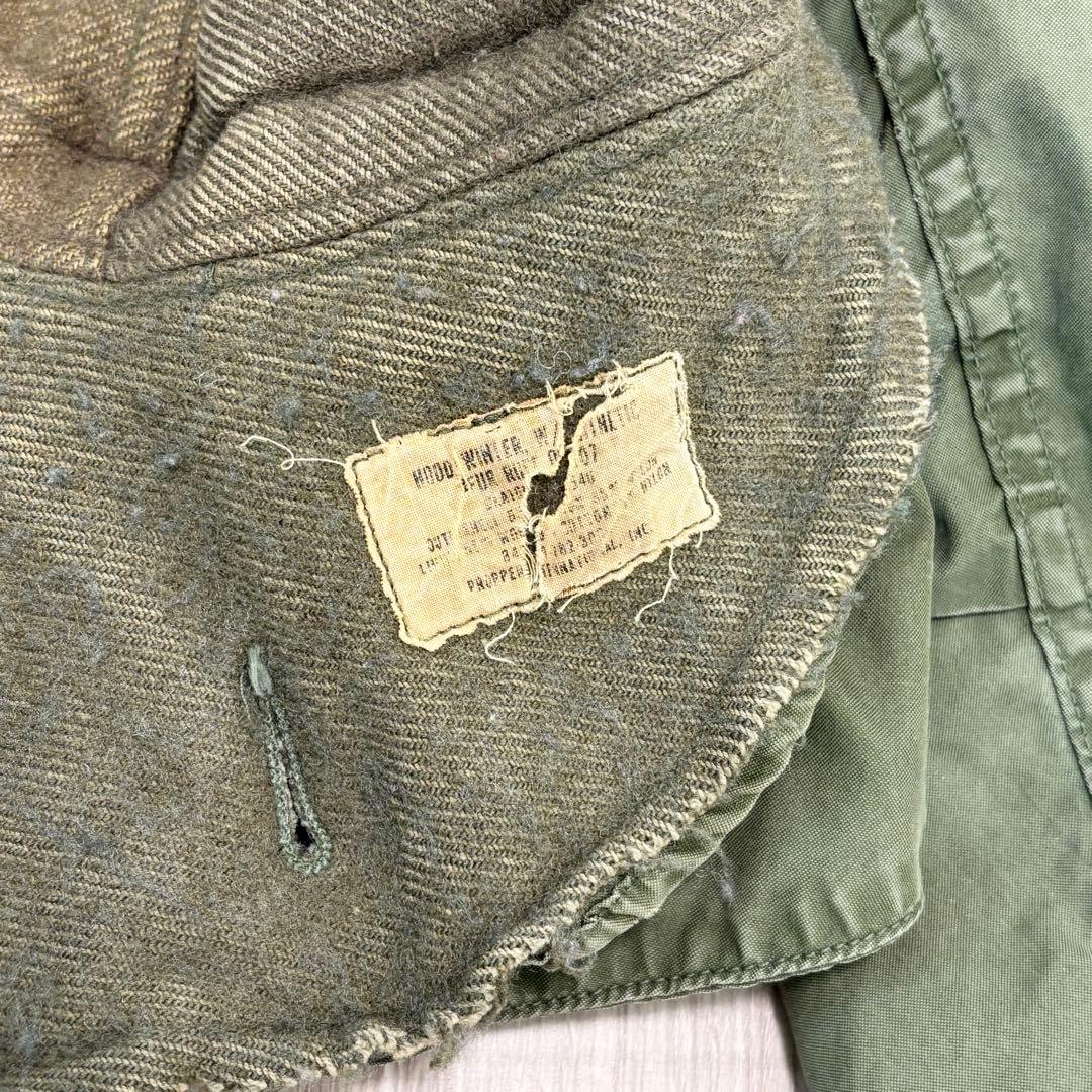 ダブルエル　実物XS M65 Fishtail モッズコートフルセット