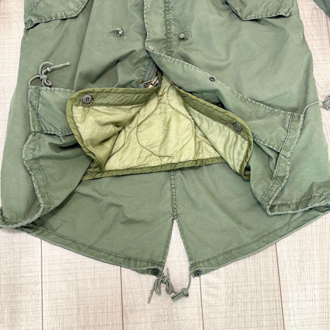 ダブルエル　実物XS M65 Fishtail モッズコートフルセット