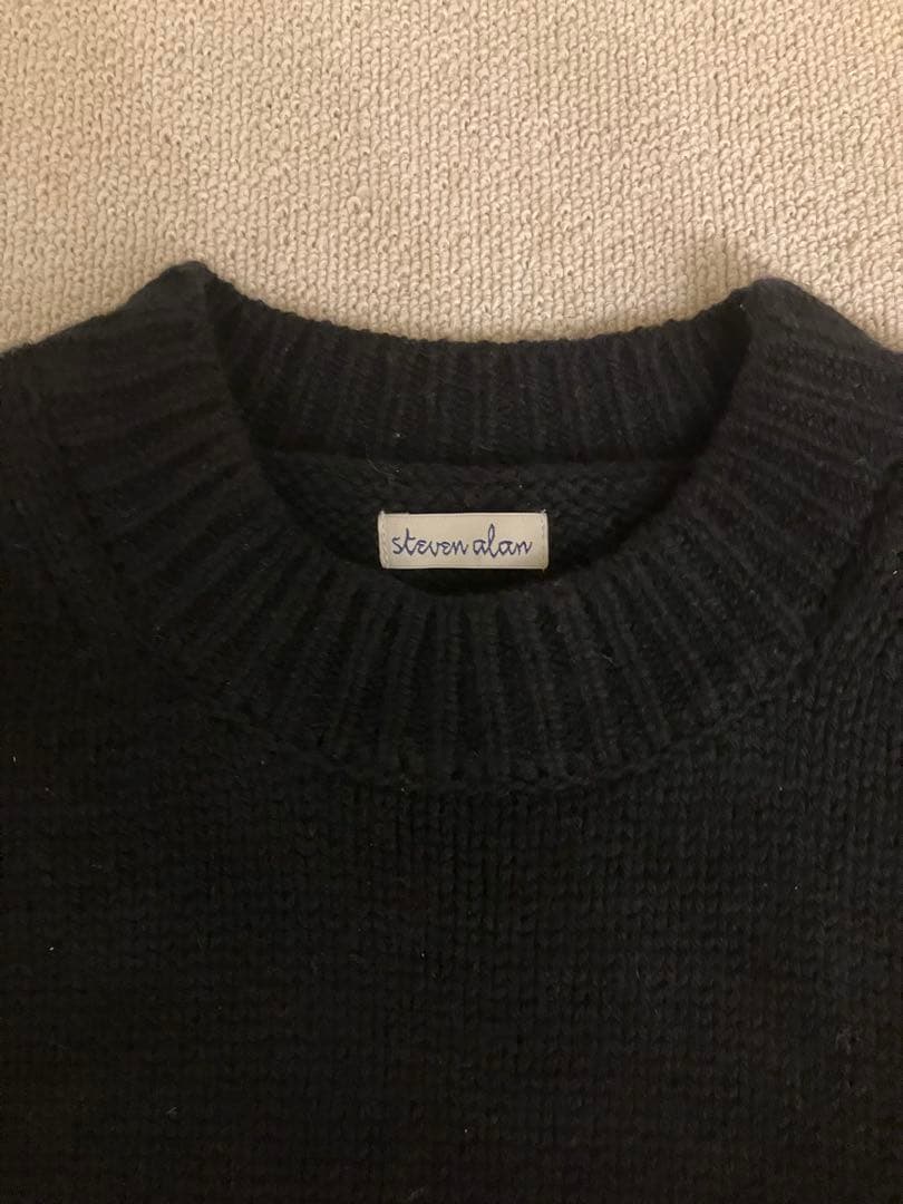 新品】steven alan ハミルトンラムズウール モックネックニット - メルカリ