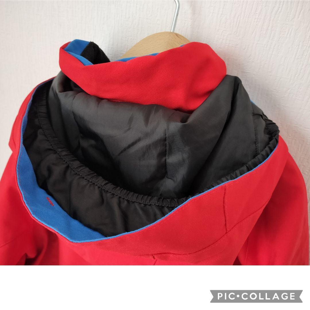 美品 PHENIX デモモデル スキーウェア 上下 150 赤青 ジュニア男の子