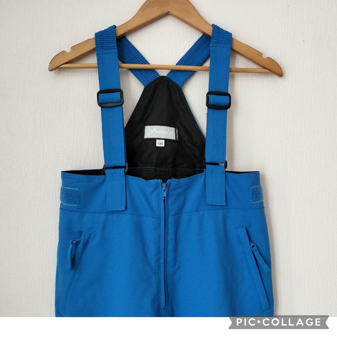 美品 PHENIX デモモデル スキーウェア 上下 150 赤青 ジュニア男の子